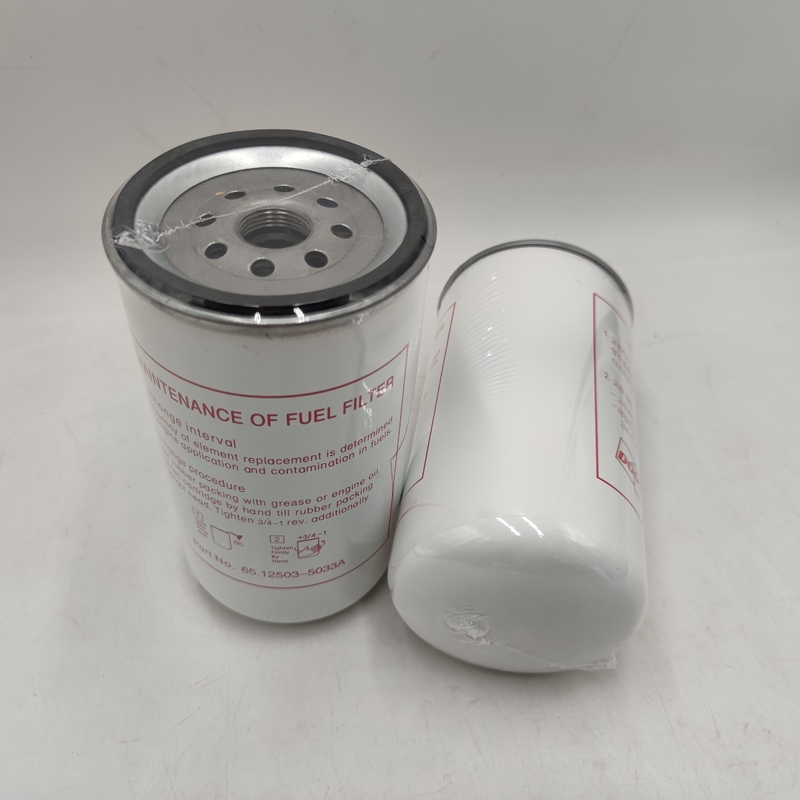 Rotazione del motore diesel del camion pesante sul filtro dell'olio 65.12503-5016B 65.12503-5033A