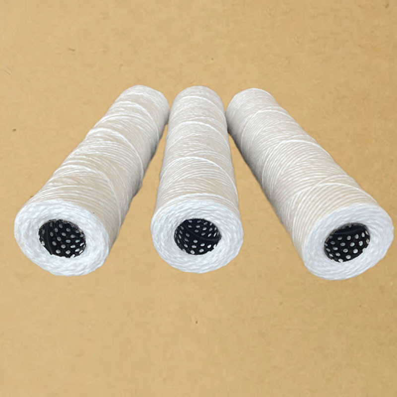 Cartuccia di filtro di filato Pp di alta qualità da Cina da 1 a 60 micron Cartuccia di filtro Pp