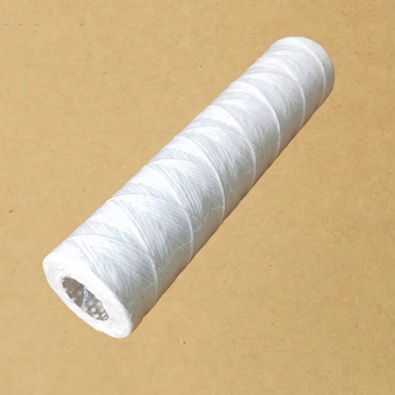 Cartuccia di filtro di filato Pp di alta qualità da Cina da 1 a 60 micron Cartuccia di filtro Pp