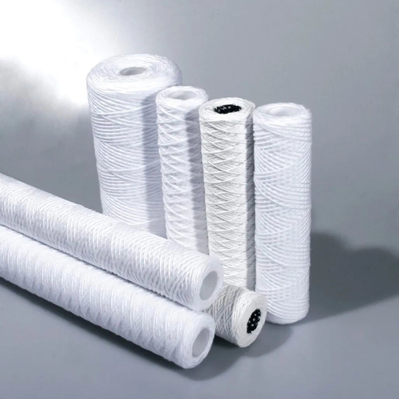 Dimensione personalizzata Elemento filtro a filo di alta qualità per vari depuratori d'acqua