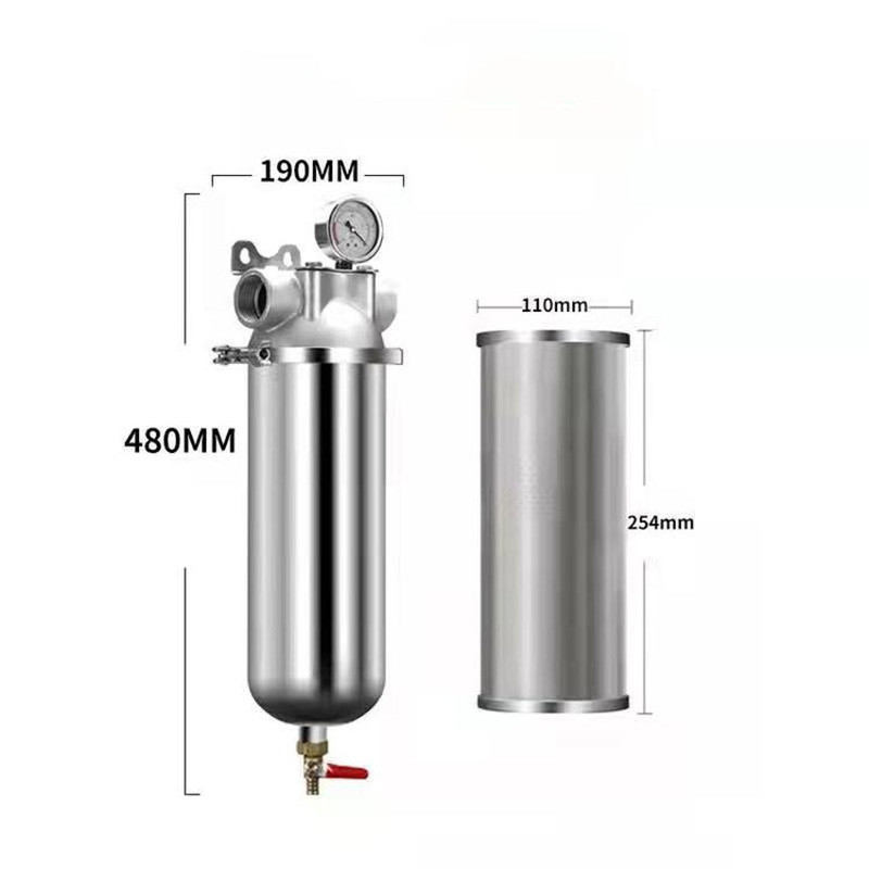 Filtri metallurgici in acciaio personalizzabili e cilindrici per una precisione di filtrazione fine