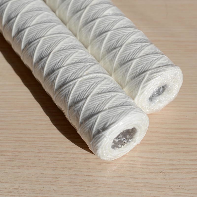 Imballaggio filtro dell'acqua in polipropilene avvolto individualmente per il sistema di trattamento delle acque reflue
