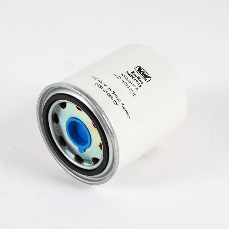 3543R-080 Filtro di carburante per autocarri di grande capacità Funzione di filtrazione efficace Filtro di olio cartuccia