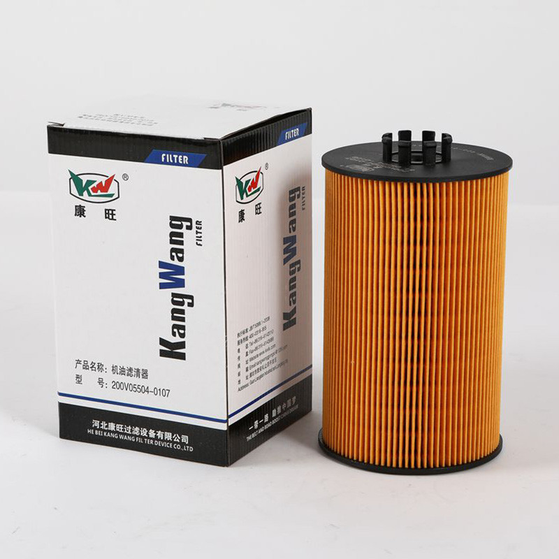 200V05504-0107 Cartuccia per filtri d'olio per semi-camion Cartuccia per filtri di carburante per macchine pesanti per la costruzione