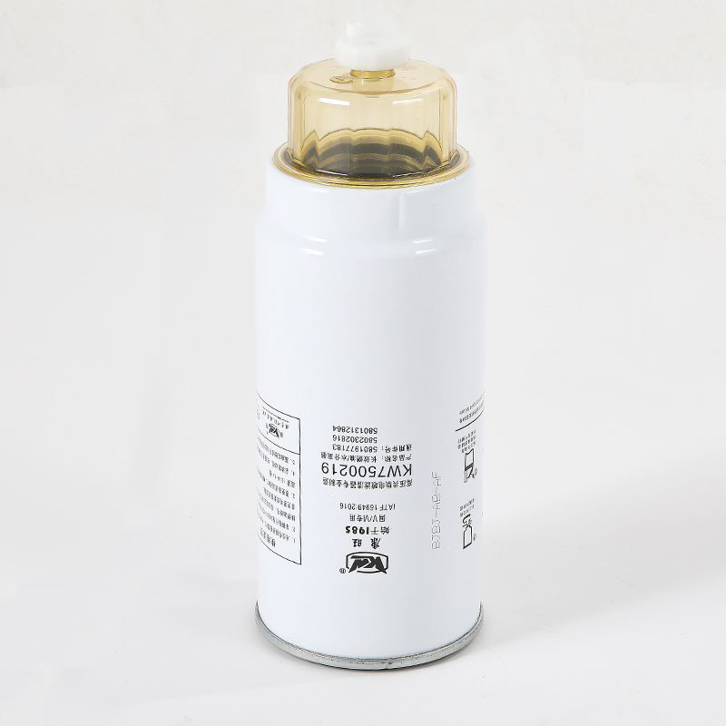 KW7500219 1 anno filtro di carburante per autocarri con basso mantenimento e filtrazione efficace