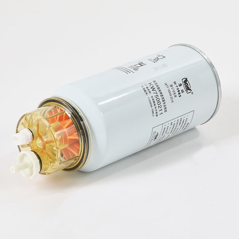 KW7500211 Filtro di combustibile per autocarri ad alto flusso metallico con materiale metallico per filtrazione del combustibile