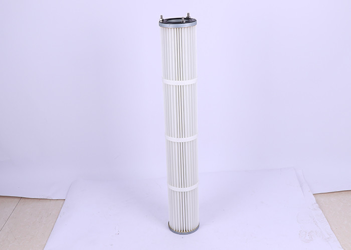 Filtri dell'aria pieghettati del camion, filtro dell'aria nano della turbina a gas della fibra per rimozione di polvere