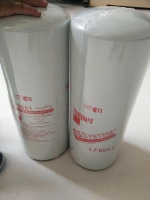 Il filtro dell'olio inossidabile di Lf9009 Fleetguard ISO9001 per rimuove le impurità dell'olio