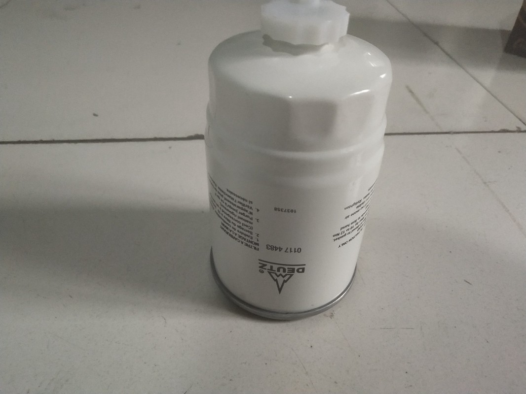 Filtro del carburante dal camion di 01174483 Deutz, filtro diesel P550587 da Donaldson