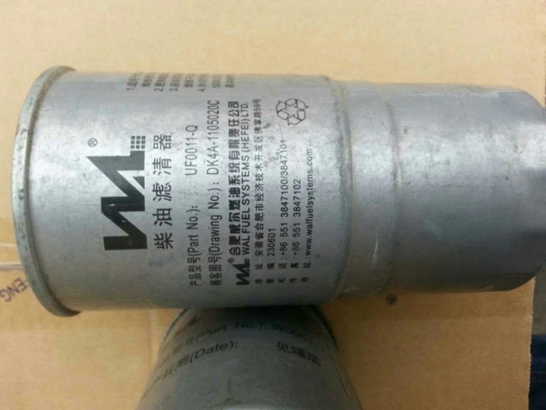Elementi filtranti del combustibile diesel di Sinotruk 1105020D354 F0011-D DK4A-1105020C