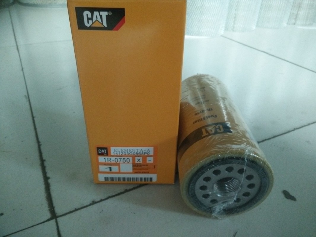 escavatore Glass Fiber Material di 1R-0750 CAT Filtro dell'olio For 336D 345D 349D