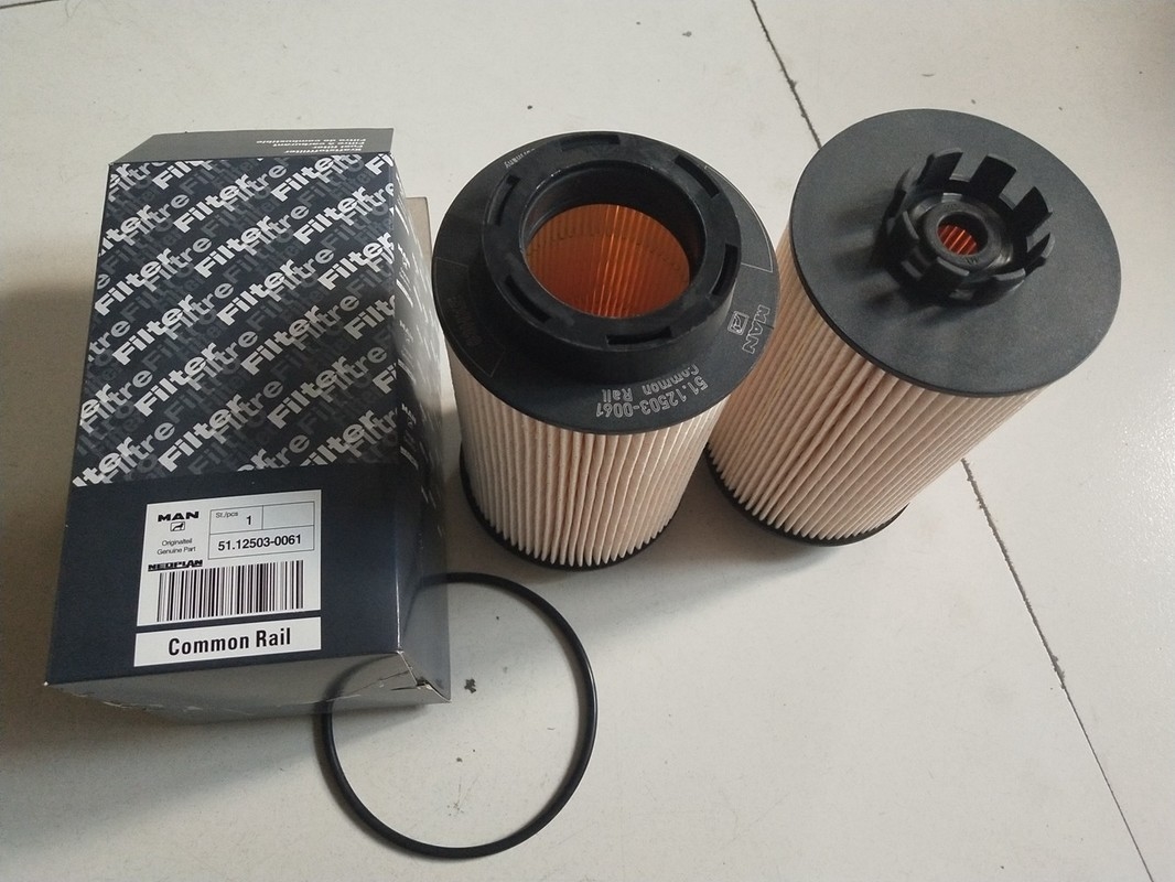 filtro del carburante diesel 12503-0061 dal camion 1kg con la dimensione di 15×15×28cm