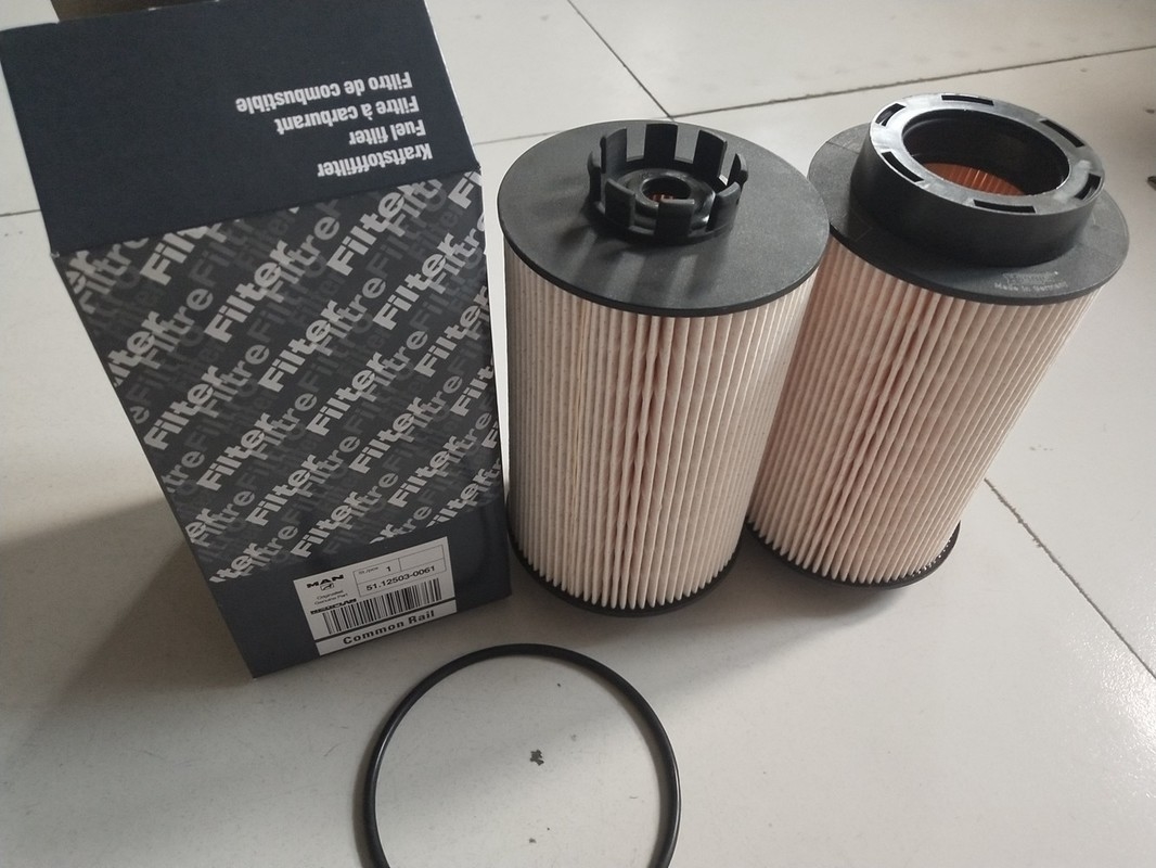 filtro del carburante diesel 12503-0061 dal camion 1kg con la dimensione di 15×15×28cm