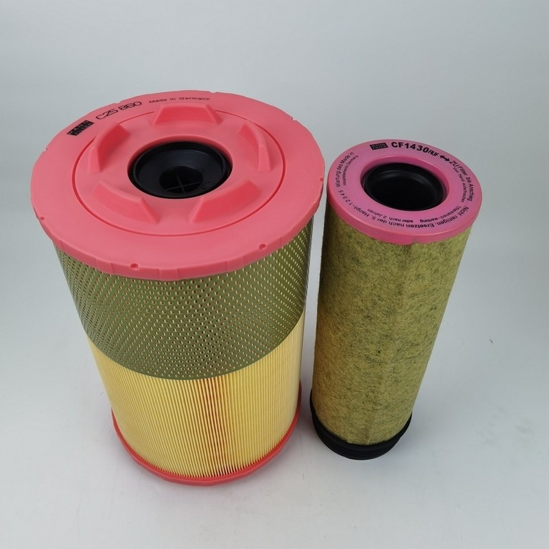 Filtro dell'aria C258602 1631043500 del compressore a vite di MANN per le inPolvererie estrattive