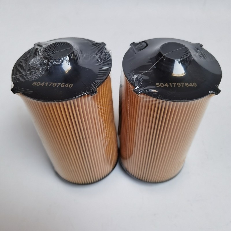 Lubrificando escavatore Filtro dell'olio 5041797640 504272431 per SAIC Iveco