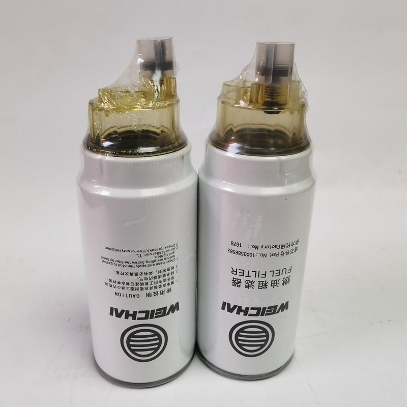 Filtro del carburante 1000424916 1000588583 da Weichai del separatore di acqua dell'olio
